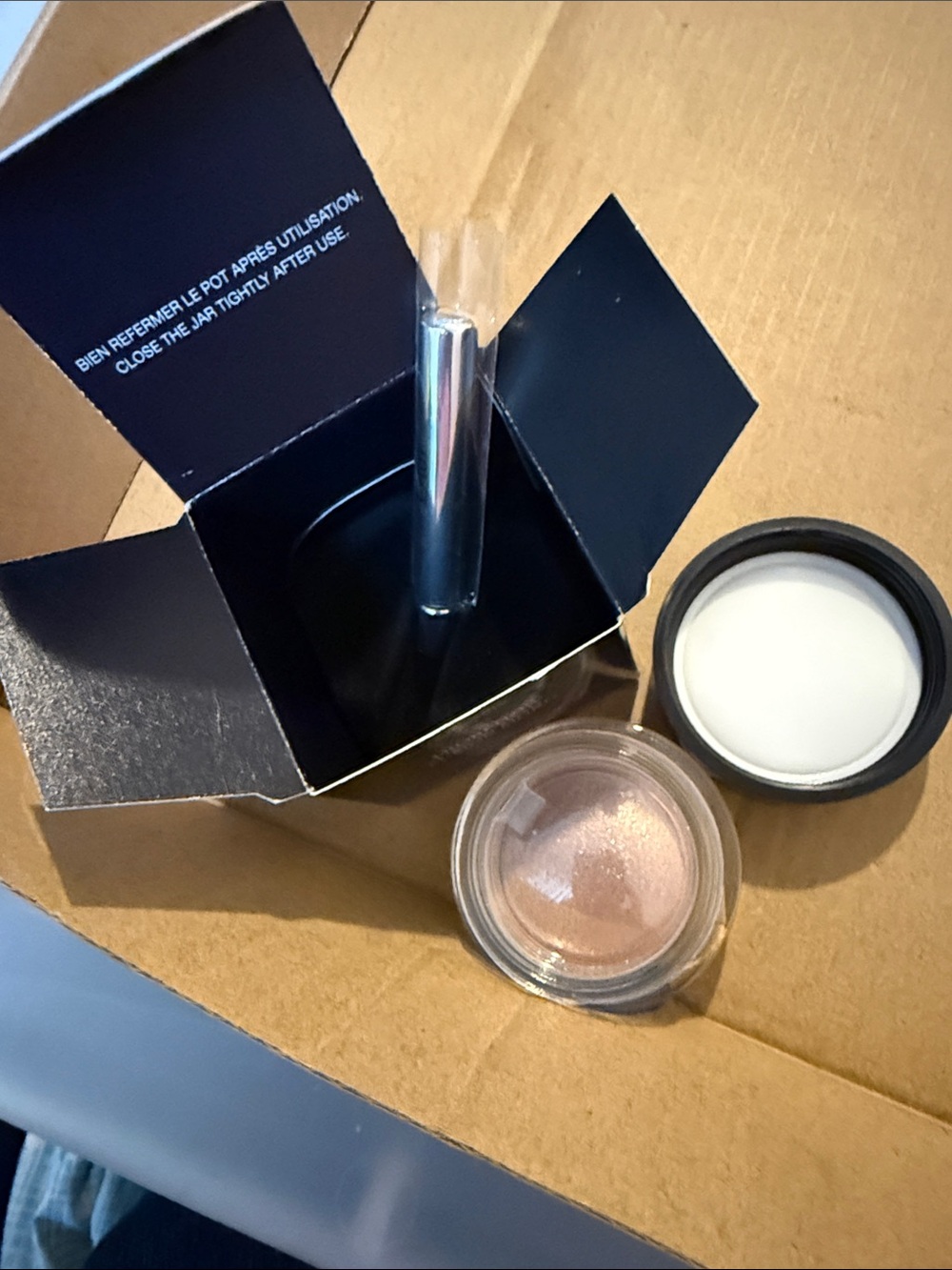 Dior Cream Eyeshadow in Shimmery Rose Gold